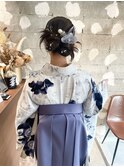 【soie/shiho】卒業式ヘア