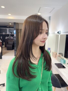 アルーシェウィズスカイ 原宿(Alushe with Sky) 韓国風透明感カラー/ワンホンレイヤー/レイヤー/ワンホン