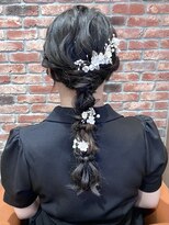 ルシア(LUCIA) 編みおろし/ヘアセット/ヘアアレンジ/お宮参り/結婚式/朝霞