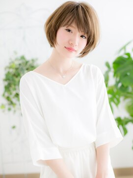 ソル 千早(S.O.L) 千早/髪質改善/細めハイライト×大人マッシュ金髪ボブd