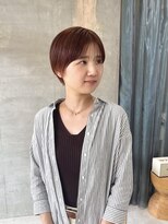 イロア(iroa) カッパーブラウンとマッシュショート