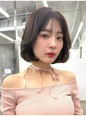 韓国ヘア 結べるボブ 顔まわりカット 【肥田亜沙美】