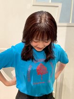 ラパンセノアール(LA PENSEE NOIR) カット+透明感カラー+質感再整トリートメント