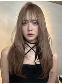 【GEEKS渋谷】ミルクティーカラー/ハイトーン/ブリーチ/秋カラー