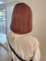 ミルヘアデザイン(mil hair design)&nbsp;ボブ　ミルクティーベージュ　艶髪　髪質改善カラー　ショート
