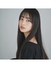 小顔似合わせ顔回りカット+髪質改善前髪ストレートパーマ￥10,060