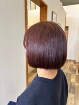 サロンド ベレーザ トータ(salao de beleza tota)&nbsp;bob × ブリーチなし暖色