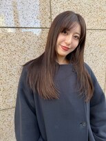 マナヘアー 倉敷(Mana Hair)&nbsp;顔周りレイヤーカット×透明感カラー×髪質改善トリートメント