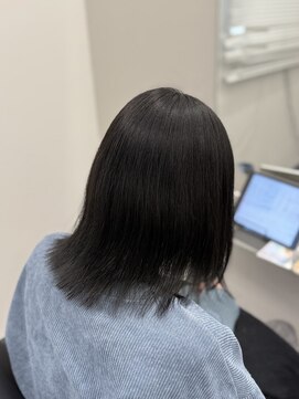 アイスプロドバイブルーム 木更津店(ice prod by bloom) 着物ヘア/ダークアッシュ/ミディアムレイヤーカット/木更津