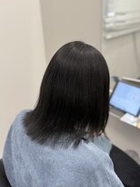 アイスプロドバイブルーム 木更津店(ice prod by bloom) 着物ヘア/ダークアッシュ/ミディアムレイヤーカット/木更津