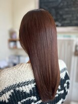 リエットヘア(Lie et.hair)&nbsp;上品なツヤ感が魅力♪透明感ブラウンで美髪カラー