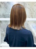 切りっぱなしボブ