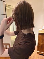 ローマー(ROAMER omotesando)&nbsp;切りっぱなしボブレイヤー髪質改善ショートボブ