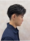 アップバング/フェザーパーマ/フェード/ツイスト/men's