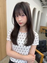 ヴィンスジオ 岐阜駅南(vince gio) レイヤーカット/艶からー
