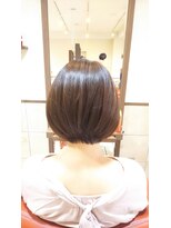 ネオリーブチノ 登戸店(Neolive cino) 【neolive cino】首回りスッキリな前下がりボブ☆
