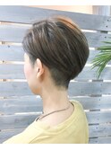 大人カッコいい ショートボブ  20代/30代/40代/50代