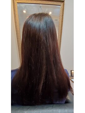 エイチビーエス 徳島(HBS) 縮毛矯正befor