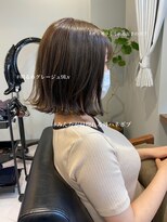 ピアーネ(PIANE)&nbsp;優しく揺れ動く外ハネグレージュボブ☆