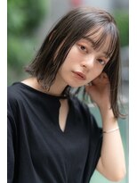 ハバナ 渋谷(HAVANA) オリーブベージュ/Aラインボブ/外ハネボブ/切りっぱなしボブ