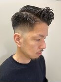 七三スキンフェード 新橋 理容室 床屋 日比谷 内幸町