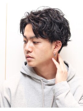 ヘアーアンドグルーミング ヨシザワインク(HAIR&GROOMING YOSHIZAWA Inc.) スパイラルパーマ/メンズパーマ/ツーブロック/アップバング