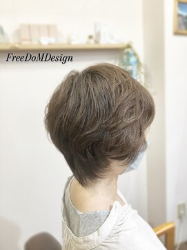 フリーダムデザイン(FreeDoM Design hair&nail) ふんわりショート【代々木上原/幡ヶ谷/笹塚/渋谷】