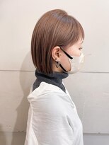 ネオリーブアイム 横浜西口店(Neolive aim)&nbsp;あごラインの切りっぱなしボブ★