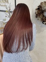 ロンドプランタン 恵比寿(Lond Printemps) *石垣 ブリーチなしピンクブラウン/暖色カラー