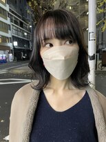 顔まわりレイヤー　エギョモリ　レイヤーボブ