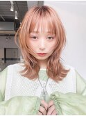 フェイスレイヤー_マチルダボブピンクベージュ_29540