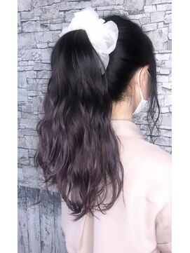 ルイス(L'wis) ほんのりピンクのラベンダー♪グラデーション【L'wis乙津】