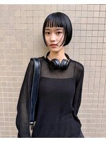 チカシツ(Chikashitsu) bob hair