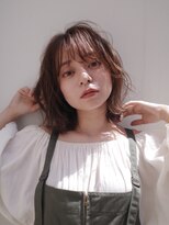 ヨー(Yoh-)&nbsp;【ミディアムレイヤー/佐々木慧介】外ハネ/イルミナカラー/ボブ