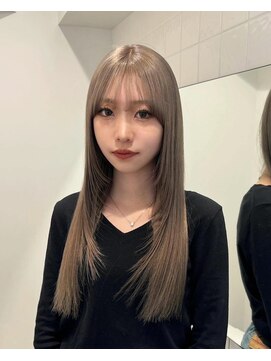 ラフ 立川(Laff) 立川/ミルクティーベージュ/ハイトーンカラー/グレージュカラー