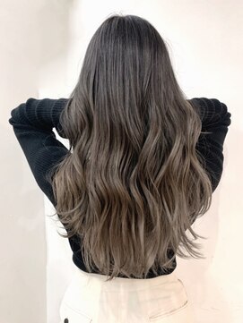 トレヘアー 京都 烏丸(tRe hair) ハイライトグラデーション　ハイライトカラー