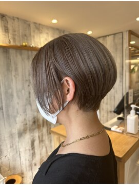 クラップス 京急富岡(CLAPS) ミルクティーベージュダブルカラーインナーカラーケアブリーチ