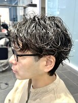 ビューネオ(VIEW NEO)&nbsp;波巻きニュアンス/メンズパーマ/メンズカット/谷町四丁目