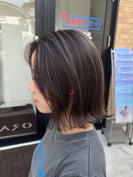 エスト 幕張本郷(est.) 前髪/アンブレラカラー/こなれミディ/イメチェン/ウェーブパーマ