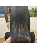 エルムトウキョウ(ELM Tokyo)&nbsp;カラーの色持ちアップ☆透明感オリーブグレー