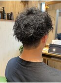スペインカール風ツイストスパイラル