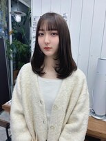 ベニス(VENICE) olive beige×layer cut