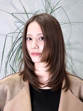 スカイ(SKY) 透明感カラー/髪質改善/縮毛矯正/レイヤーカット/ダブルカラー