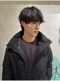 シャドウパーマ マッシュパーマ 塩澤太一