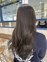 ラック 海老名店(LUCK) 【艶髪】オーガニックカラー×グレージュブラウン