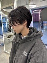 ウィル バイ ブラウン(Vir by Brown) 曲る縮毛矯正/センターパート/ナチュラルヘア