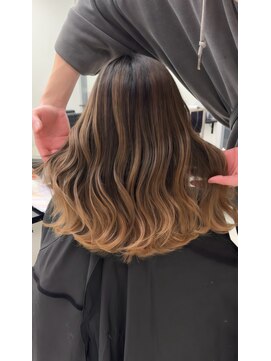 アライブ ハラジュク(ALIVE harajuku) 【Rikuto指名限定】【透明感×上品】極上バレイヤージュ