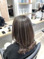 ノアル 大宮店(NOAHL)&nbsp;白髪ぼかし/ハイライトカラー/カラー/透明感/ハイライト/大宮