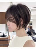 大人ショートヘア/ハイライトカラー/イルミナカラー[堺]