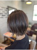 レイヤーボブ　　×     大人ハイライトカラー